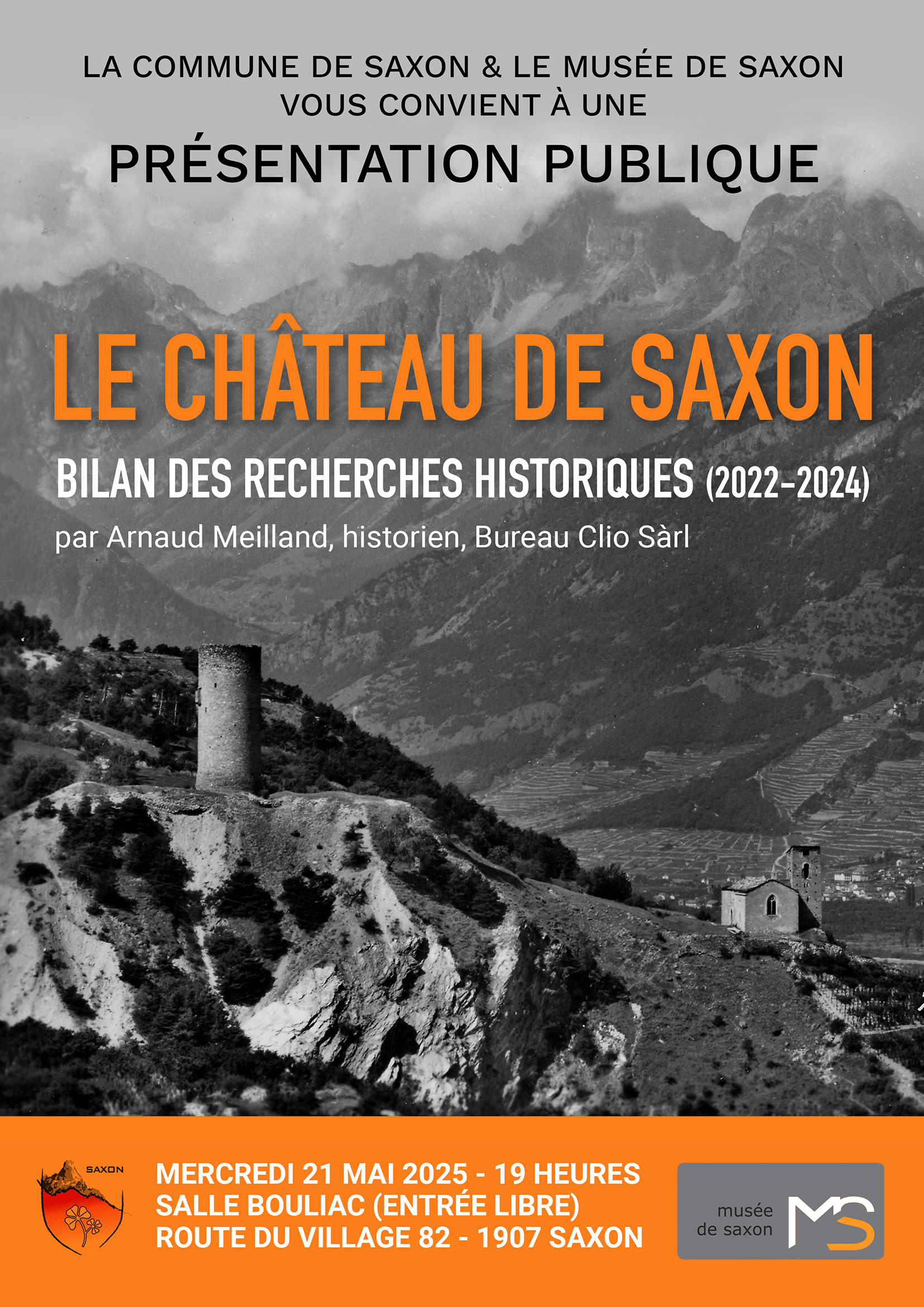 Le château de Saxon – Recherches historiques